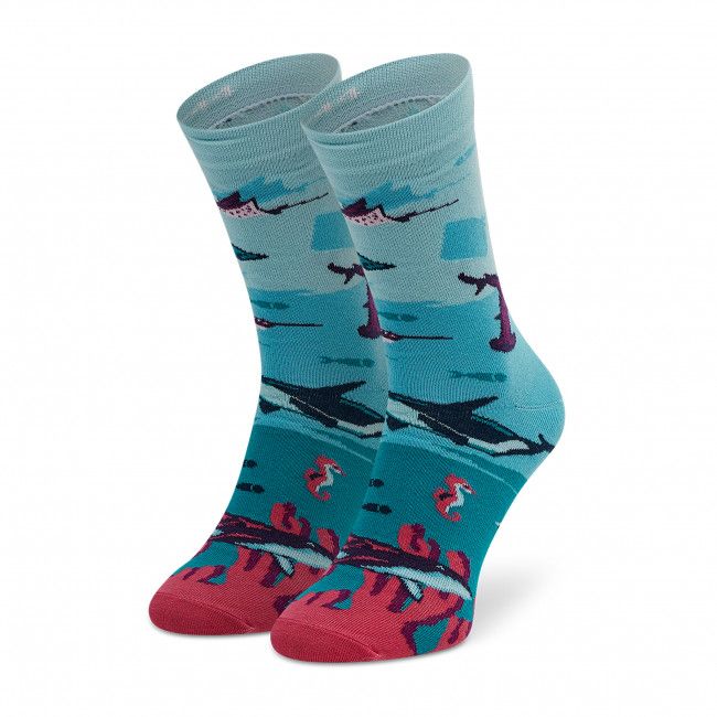 Calzini lunghi unisex Cup of Sox - Deep Sea Ocean