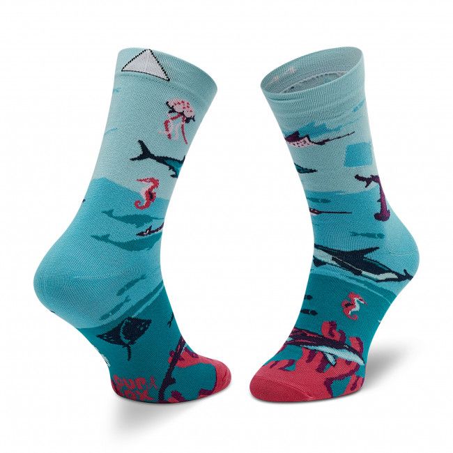 Calzini lunghi unisex Cup of Sox - Deep Sea Ocean