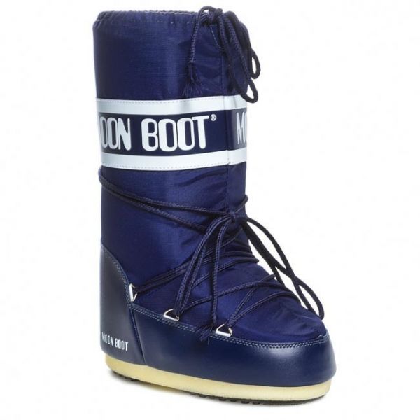 Stivali da neve MOON BOOT - Nylon 14004400002 Blue Stivali da neve MOON BOOT - Nylon 14004400002 Blue