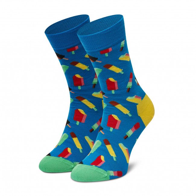 Calzini lunghi da donna HAPPY SOCKS - ICE01-6700 Blu