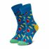 Calzini lunghi da donna HAPPY SOCKS - ICE01-6700 Blu