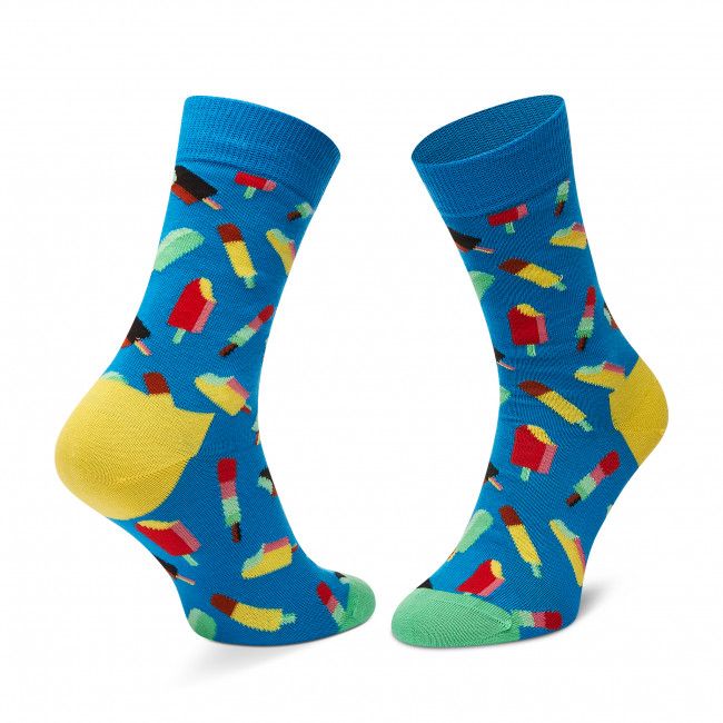 Calzini lunghi da donna HAPPY SOCKS - ICE01-6700 Blu