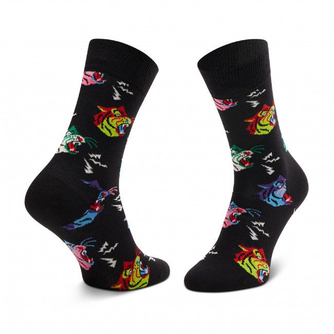 Calzini lunghi unisex Happy Socks - TIG01-9300 Nero