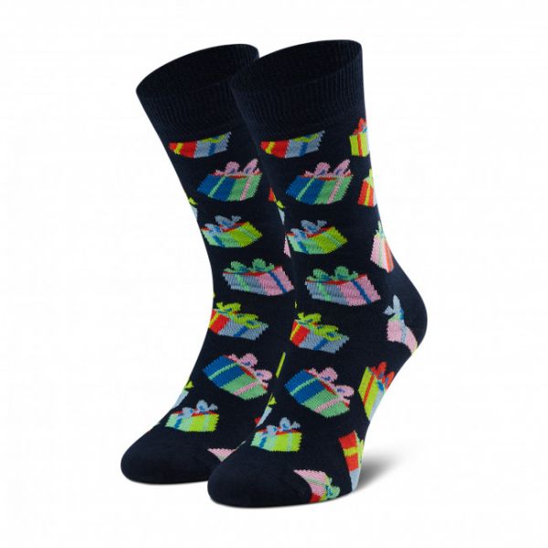 Calzini lunghi unisex HAPPY SOCKS - BGS01-6500 Blu scuro Multicolore Calzini lunghi unisex HAPPY SOCKS - BGS01-6500 Blu scuro Multicolore