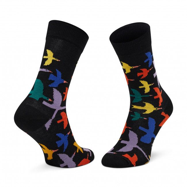 Calzini lunghi unisex HAPPY SOCKS - BIW01-9300 Nero