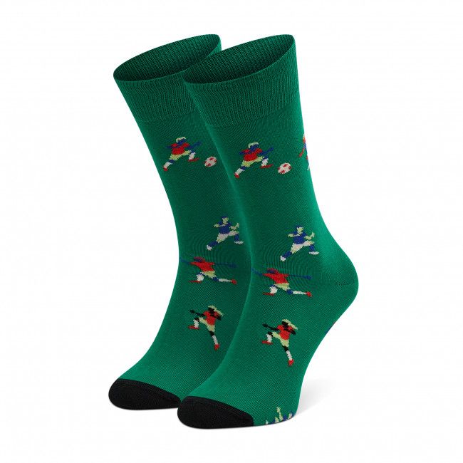 Calzini lunghi da uomo Happy Socks - FOO01-7300 Verde