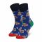 Calzini lunghi unisex HAPPY SOCKS - GHO01-6300 Blu scuro