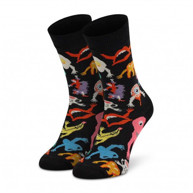 Calzini lunghi unisex HAPPY SOCKS - HAL01-9350 Multicolore Nero