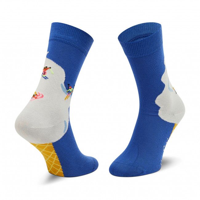 Calzini lunghi unisex HAPPY SOCKS - IIB01-6500 Blu scuro