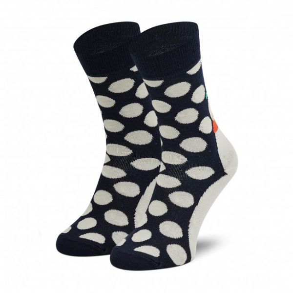Calzini lunghi unisex HAPPY SOCKS - JSS01-6500 Multicolore Nero