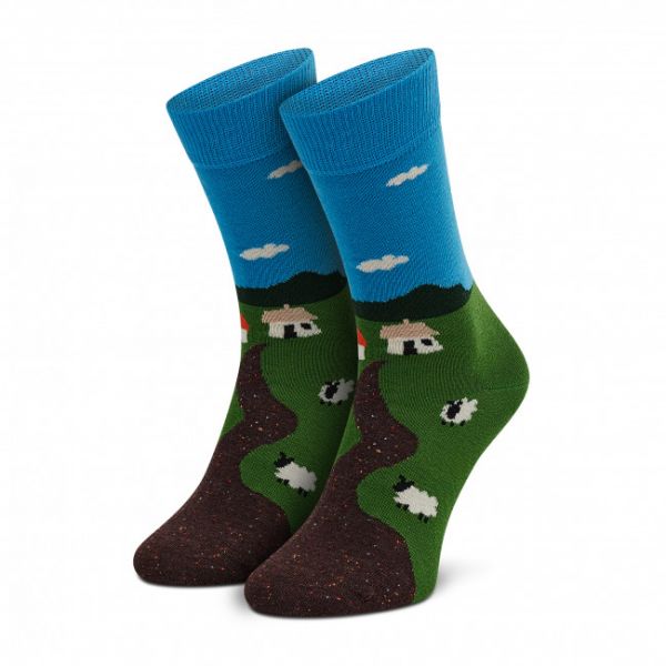 Calzini lunghi da donna HAPPY SOCKS - LHS01-6000 Multicolore