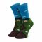 Calzini lunghi da donna HAPPY SOCKS - LHS01-6000 Multicolore