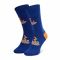 Calzini lunghi unisex HAPPY SOCKS - RAM01-6300 Blu Multicolore