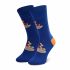 Calzini lunghi unisex HAPPY SOCKS - RAM01-6300 Blu Multicolore