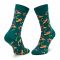 Calzini lunghi da donna Happy Socks - RFI01-7500 Verde