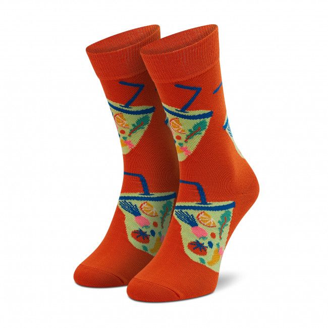 Calzini lunghi unisex HAPPY SOCKS - SMO01-4300 Arancione