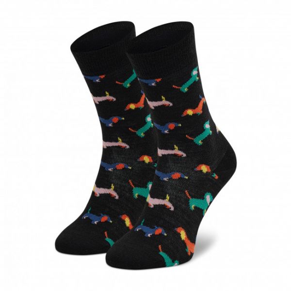 Calzini lunghi unisex HAPPY SOCKS - KWPUL22-9300 Nero