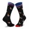 Calzini lunghi da uomo HAPPY SOCKS - ATICU29-9300 Multicolore Nero
