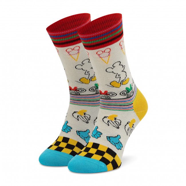 Set di 6 paia di calzini lunghi unisex Happy Socks - XDNY10-0200 Multicolore