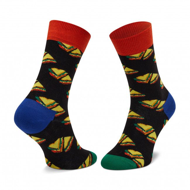 Calzini lunghi unisex HAPPY SOCKS - LOV01-6500 Multicolore Nero