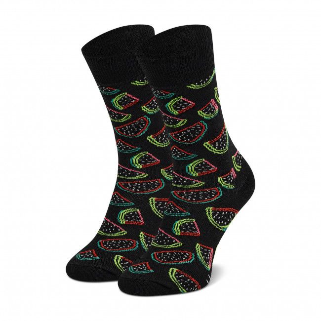 Calzini lunghi unisex HAPPY SOCKS - WAT13-9300 Nero