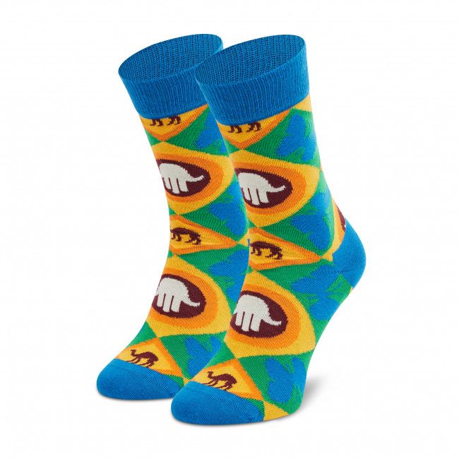 Calzini lunghi unisex Happy Socks - SMOS01-0100 Blu