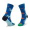 Set di 3 paia di calzini lunghi unisex Happy Socks - XMAL08-0200 Verde