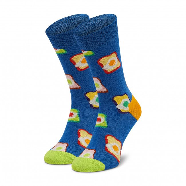 Calzini lunghi unisex HAPPY SOCKS - XTEG01-6300 Blu Multicolore