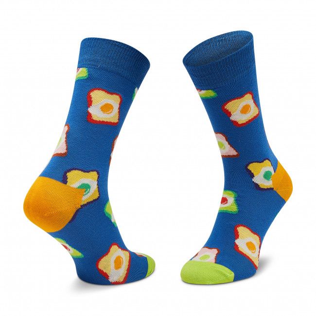 Calzini lunghi unisex HAPPY SOCKS - XTEG01-6300 Blu Multicolore