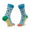 Set di 4 paia di calzini lunghi da donna Happy Socks - XTRD09-0200 Blu scuro