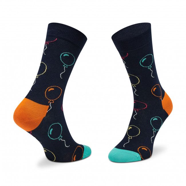 Set di 2 paia di calzini lunghi unisex Happy Socks - XYDI02-6500 Blu scuro