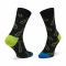 Set di 2 paia di calzini lunghi unisex Happy Socks - XYDI02-6500 Blu scuro