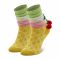 Calzini lunghi da bambini HAPPY SOCKS - KICE01-2200 Giallo Multicolore