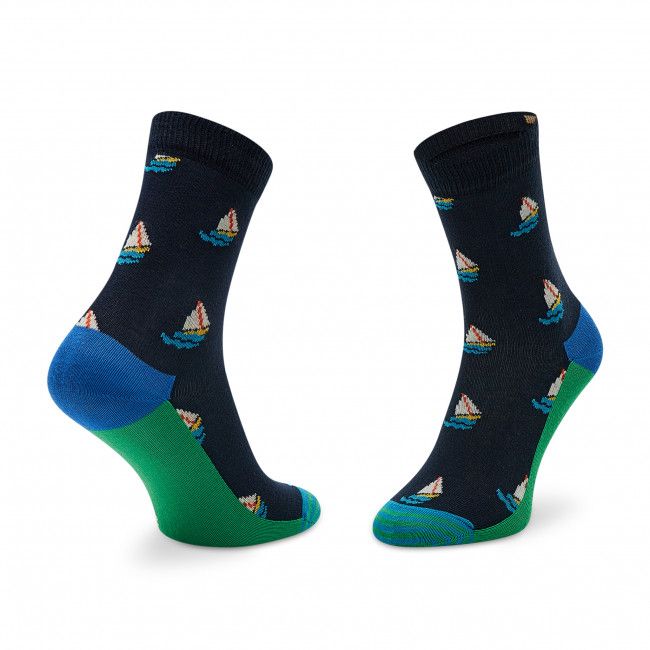 Set di 2 paia di calzini lunghi unisex HAPPY SOCKS - KIIT02-6500 Multicolore