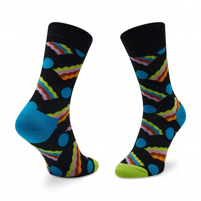 Calzini lunghi unisex Happy Socks - BAC01-9300 Nero