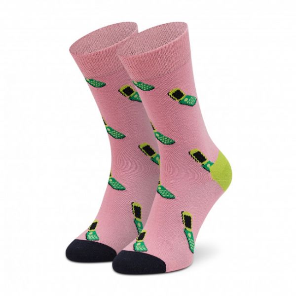 Calzini lunghi unisex HAPPY SOCKS - CMM01-3300 Rosa