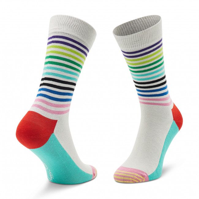 Calzini lunghi unisex Happy Socks - HAS01-1301 Bianco