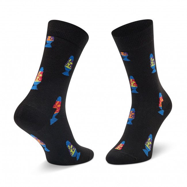 Calzini lunghi unisex HAPPY SOCKS - LMU01-9300 Nero