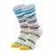 Calzini lunghi unisex HAPPY SOCKS - ATHAP29-1300 Bianco
