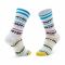 Calzini lunghi unisex HAPPY SOCKS - ATHAP29-1300 Bianco