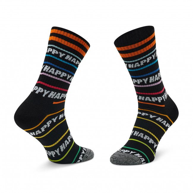 Calzini lunghi unisex HAPPY SOCKS - ATHAP29-9300 Nero