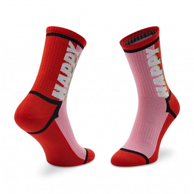 Calzini lunghi unisex HAPPY SOCKS - ATHAT14-4300 Rosso