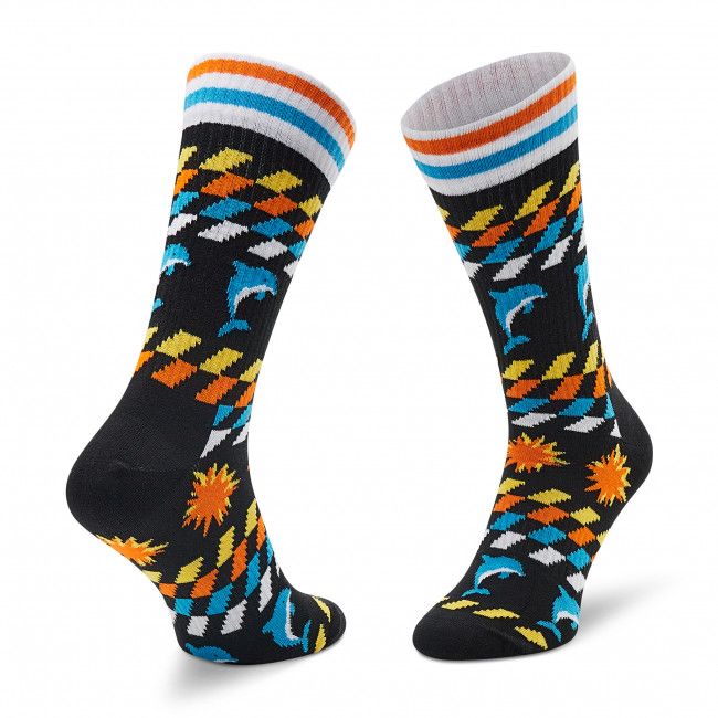 Calzini lunghi da uomo HAPPY SOCKS - ATSPE29-9300 Nero