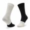 Calzini lunghi unisex HAPPY SOCKS - MIX01-9100 Bianco Nero