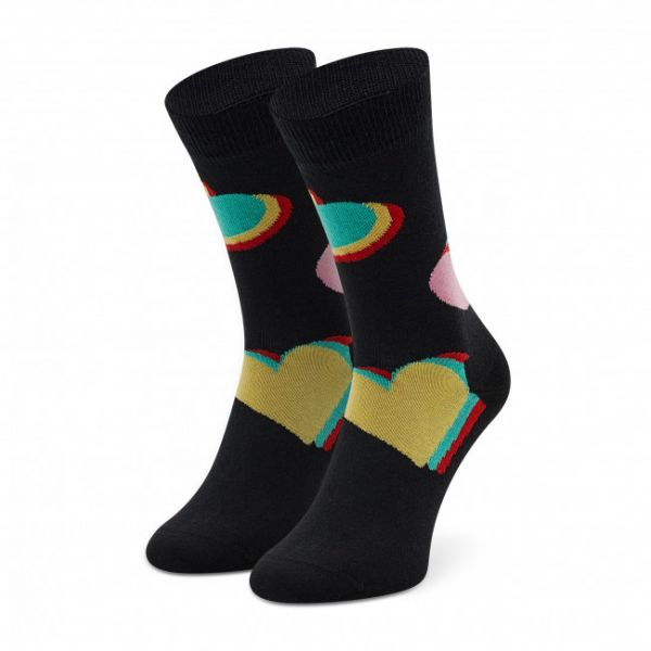 Calzini lunghi unisex HAPPY SOCKS - MYV01-9300 Nero