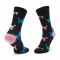 Calzini lunghi unisex HAPPY SOCKS - PDL01-9300 Nero
