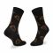 Calzini lunghi da donna HAPPY SOCKS - PIS13-9300 Nero