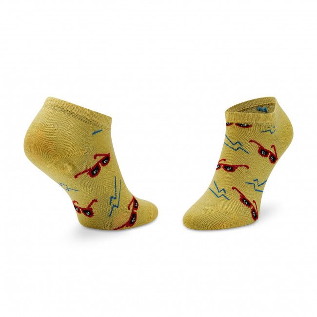 Set di 2 paia di calzini corti unisex HAPPY SOCKS - PIZ02-4300 Multicolore