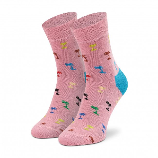 Calzini lunghi unisex HAPPY SOCKS - PLM01-3300 Rosa