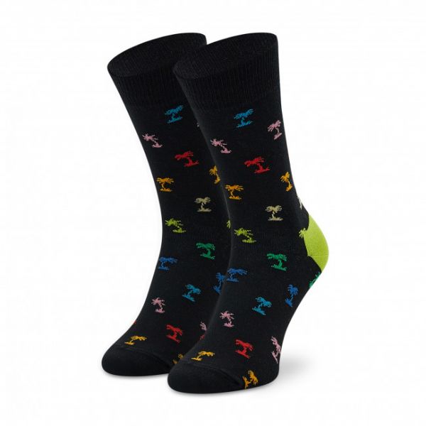 Calzini lunghi unisex HAPPY SOCKS - PLM01-9300 Nero